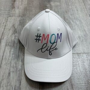 Mom Life White Hat